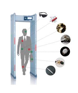 Quality 24 zones AB2400C LCD display walkthrough metal detector wholesale
