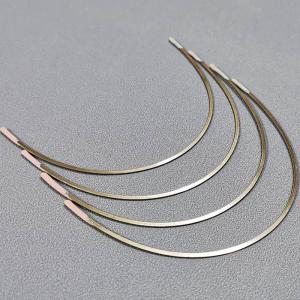 Quality Swimwear Underwear Bra Wire Frame , U Shaped Metal Bra Underwire 4mm wholesale