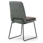 Antique Room Furniture Upholstered 89cm 6KGS PU Leather Leisure Chair