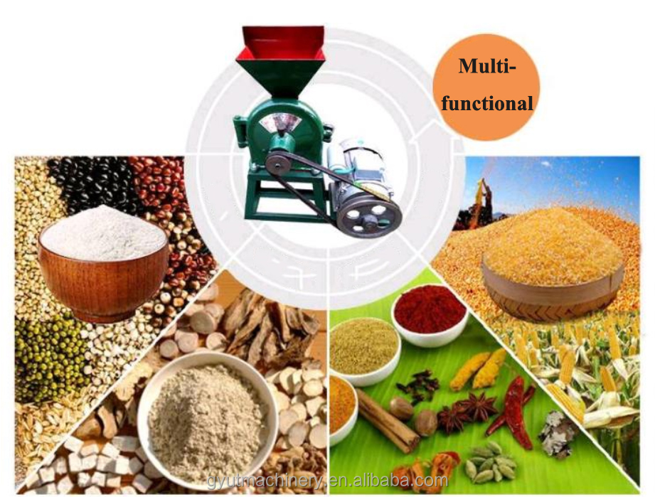 FFC 15 Pulverizer Soya Bean Grinder Corn Coconut Grinder Flour Grinding Crusher Machine