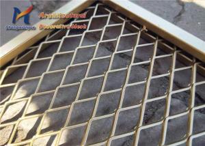 Quality Groove Frame Aluminum Expanded Mesh 2.5mm Stainless Steel Expanded Metal Lath wholesale