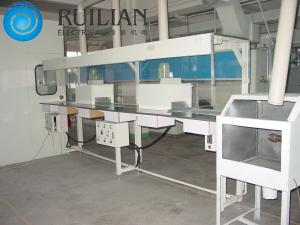 Quality 8KW Spray Painting Equipments Suspension Conveying Golf Head Spray Line wholesale