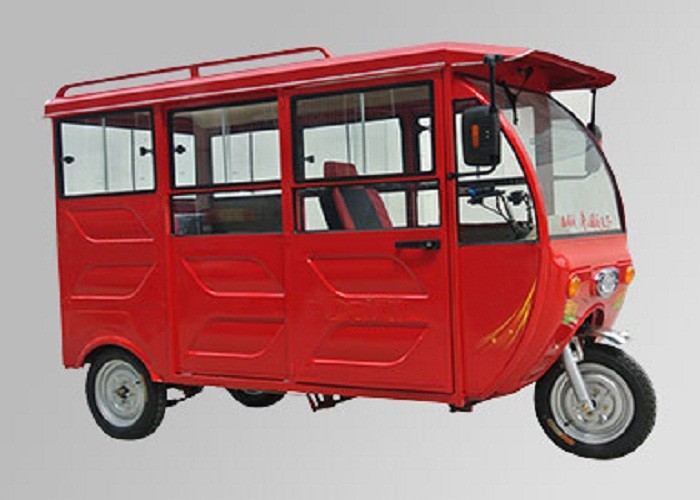 60V 1200W Motor Electric Three Wheel Motorcycle , Cargo Motorbike Large Cargobox Size