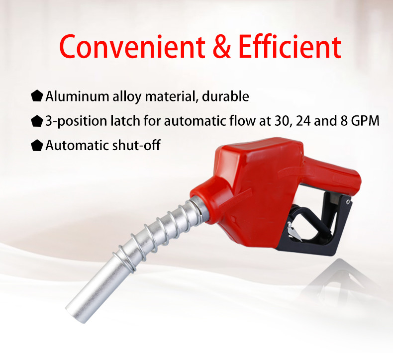0-45l/MIN Diesel Fuel Nozzle Auto Shut Off For Petrol Gasoline Station
