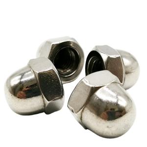 Quality Stainless Steel Domed Cap Nut DIN1587 Chromate Plated ODM Available wholesale
