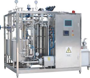 Quality High Heat Treatment SUS 304 Plate Milk Sterilizer Machine / Milk Pasteurization Machine wholesale