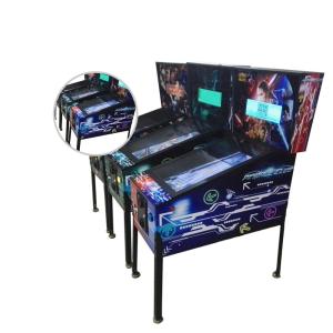 Quality 66 Games Wooden Virtual Pinball Game Machine With 32&quot; Led Screen wholesale