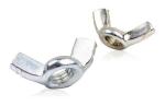 Rounded Head Din 315 Wing Nut , Butterfly Wing Nut For Wind Power Industry