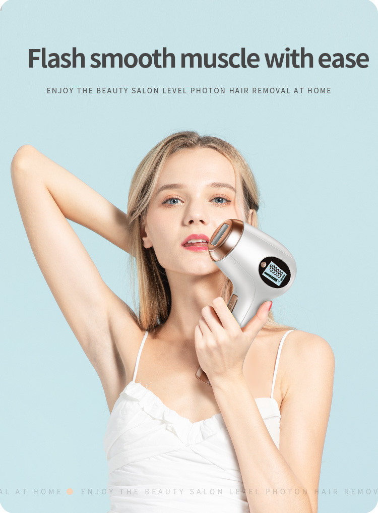 FCC 3.3cm2 IPL Hair Removal Machines 500000 Flashes