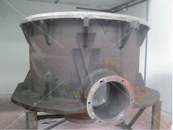Durable stone crusher plant / mining machinery with cast steel structure