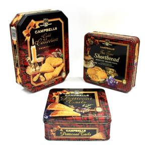 Quality Custom Printed Cookie Tin for Sale wholesale