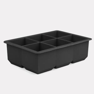 Quality 8 Cavities Silicone Ice Cube Moulds Square Whiskey Ice Cube Tray FDA ODM wholesale