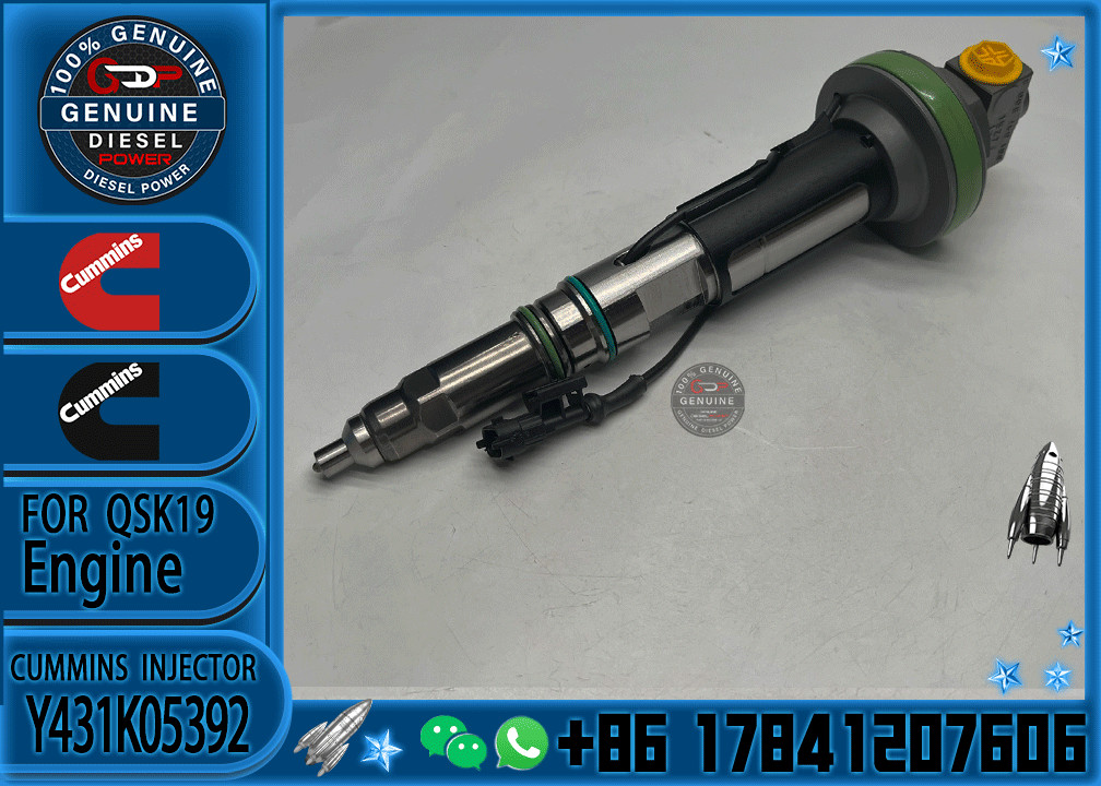 Fuel Injector Y431K05392 2867147 2867147NX 2867148 F00BJ00000 F00BJ00001 For CUMMINS QSK19 QSK38 QSK50 QSK60 Engine