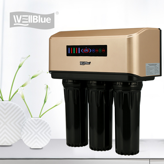 Whole House Water Purification Systems / RO Filter Machine 75GPD Capacity