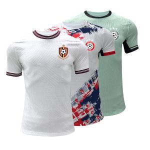 Quality 100% Polyester Material Football Team Jersey 120 - 160gsm Fabric Weight Quick Dry wholesale
