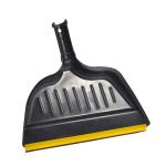 Plastic Jumbo Clip On Dustpan PVC Edge 34x38x9cm