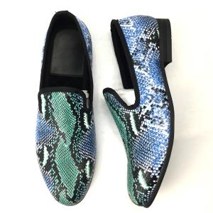 Quality Elegant Design Mens Leather Loafers Full Grain Leather Insole Material wholesale