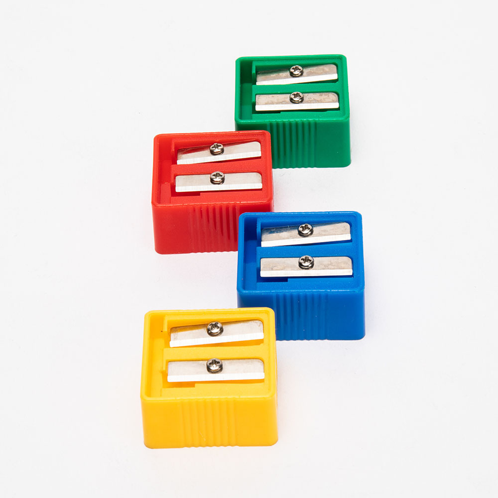 Colorful Double Hole Sharpener