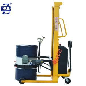 Quality Stainless 500kg Semi Electric Industrial Poly Hydraulic Drum Lifter wholesale