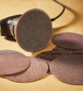 Quality Dust Free Drywall Sanding Mesh Screen Disc Orbital Sander For Automotive Abranet wholesale