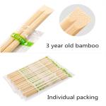 Grade A AB Disposable Hashi Chop Sticks Tensoge Chopsticks Full Paper Bamboo