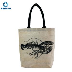 Quality Personalised Eco Reusable Laminated Cotton Jute Bag wholesale