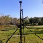 Ground Penetrating 70ft 10 Sections Winch Up Tower