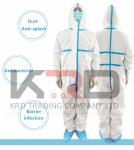 Antivirus Medical Disposable coverall Protective Clothing CE certificate suit