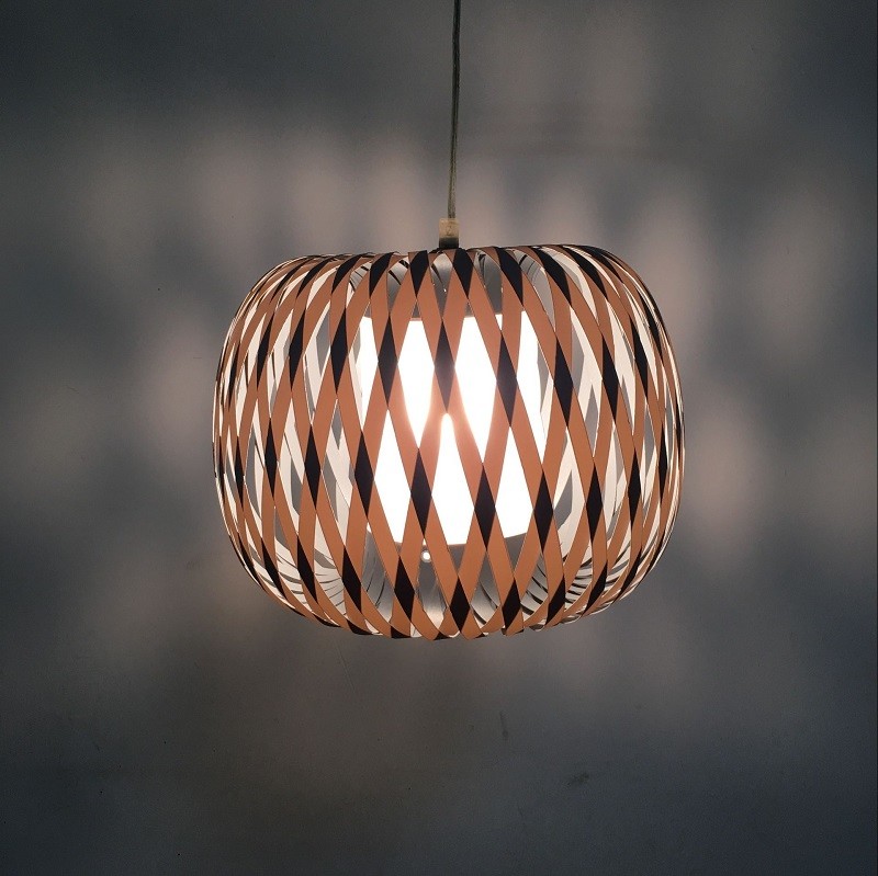 Grey Polypropylene Lampshade 300*200MM Pendant 220v Night Light