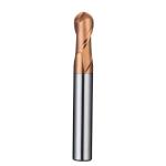 HRC 55 Coated Carbide Ball Nose End Mill Round Tungsten Steel Milling Cutter for