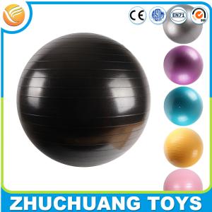 Quality customized private label pvc gym ball,anti-burst yoga ball wholesale
