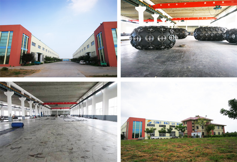 ISO Certification Natural Rubber Inflatable Lifting Salvage Airbags 1.5*18m 12 Layers