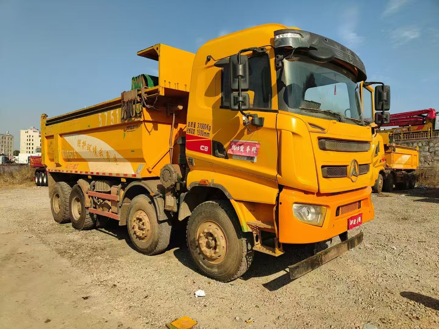 2022 Model Second Hand Tipper Truck SANY Dump Truck 8*4 With Deutz 380hp Engine