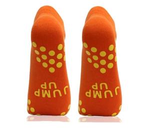 Quality Jump Up Bounce Non Slip Grip Socks Trampoline neon Socks For Kids And Adults wholesale