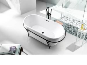 Quality Alkali Free Acrylic Free Standing Bathtub Rectangle SP1891 3C Certification wholesale