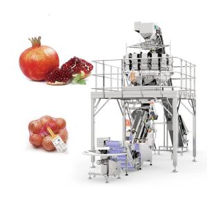 Quality Lemon Garlic Onion Potato Pineapple Mesh Net Bags Packing Machine Net Clipping Machine wholesale
