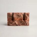 Christmas Home Decor Candle Holder Natural Stone Decorating Travertine Marble