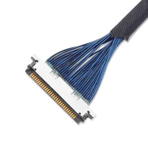 Quality PEX 0.4mm 30p LVDS Micro Coaxial Cable CBL 20472-030T-10R Lvds Display Connector wholesale