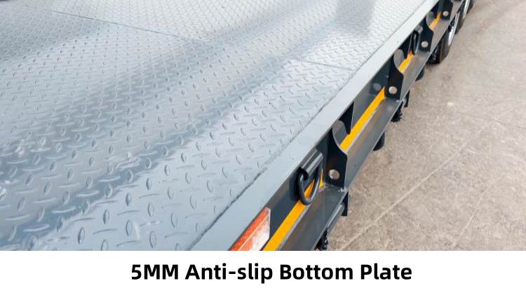 TITAN 4 Axle 100 Ton 40 Feet Low Bed Trailer Price