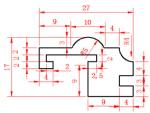 C26800 3000mm Length Brass Extrusion Profiles High Temperature Resistance