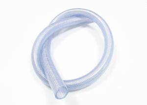 Quality 4 To 12 Bar High Pressure Pvc Polyester Braided Hose , Clear Vinyl Tubing wholesale