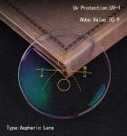 Thin Impact Resistant 1.59 PC Lenses AR Coating Comfort Progressive Lenses