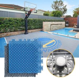 Quality Tartan PP Outdoor Sports Tiles for Basketball Skating Table Tennis Volleyball Court wholesale