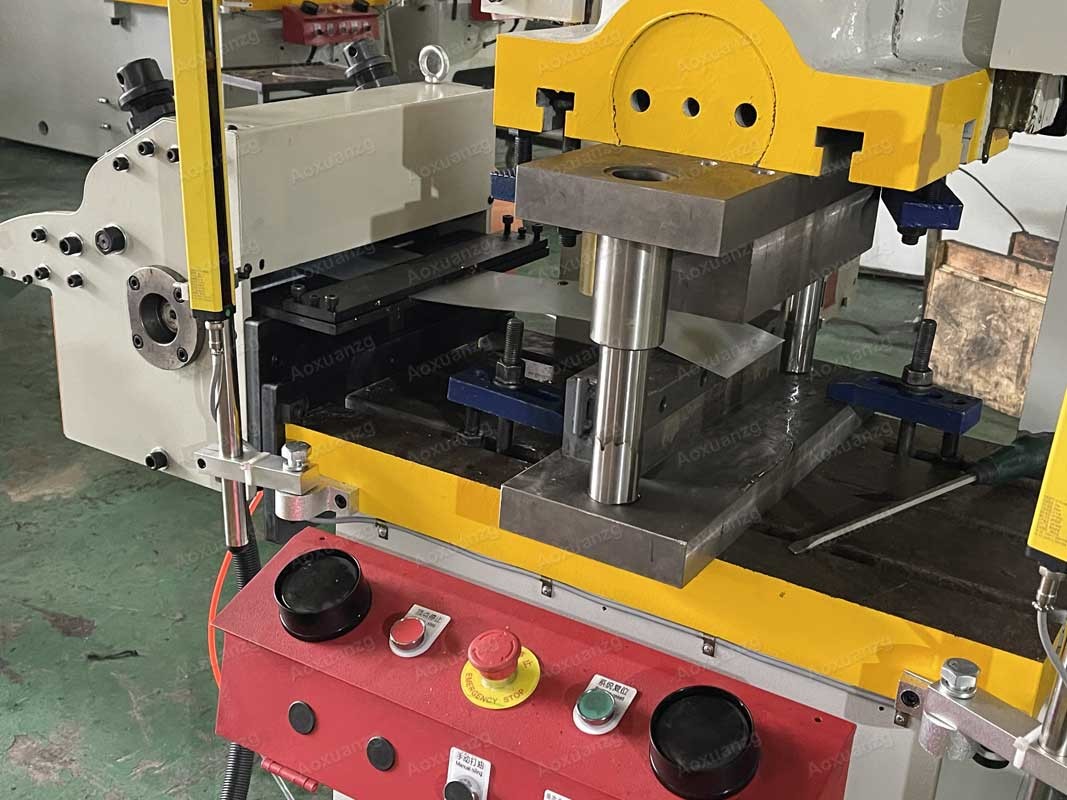 Metal Switch Electrical Box Fully Automatic Pneumatic Punching Production Line Without Manual Labor