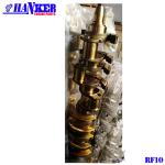 HRC52 Nissan Diesel Engine Crankshaft For RF10 Nut V10