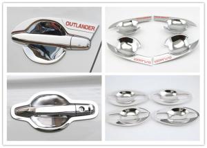 Quality Chrome Auto Body Trim Parts for MITSUBISHI Outlander 2016 , Two Design Handle Inserts wholesale