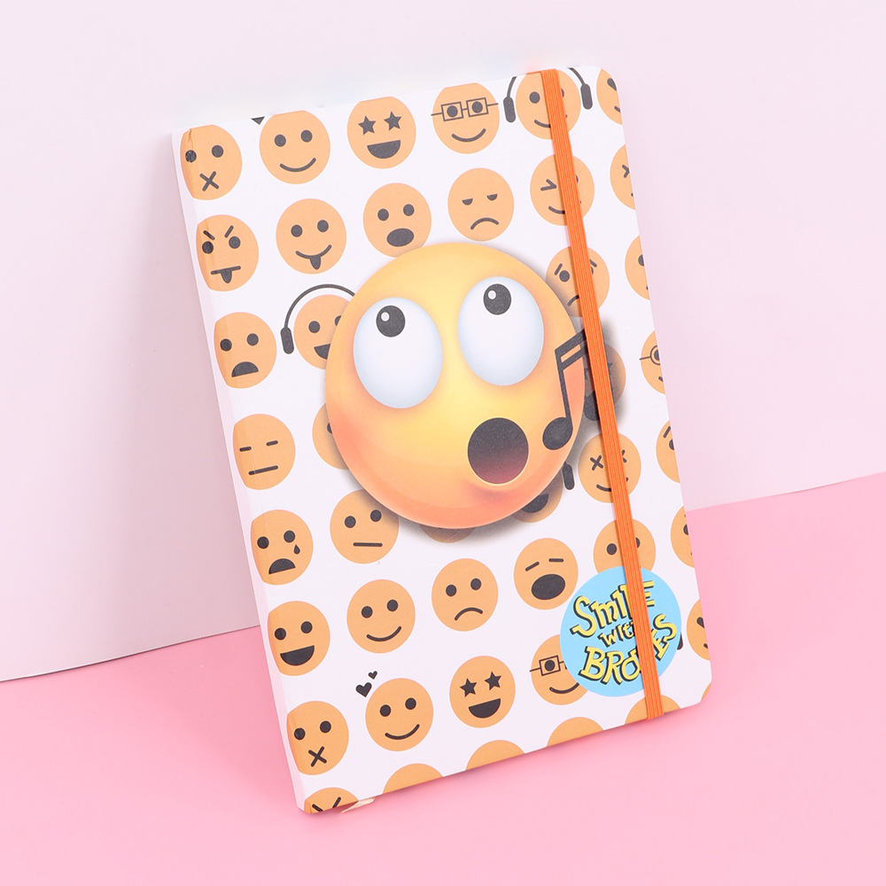 2022 Custom Printing Cute Happy Diary A5 A6 A7 Planner Notebook with Customized Logo