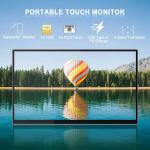 Patented Slim Bezel Laptop External Screen 15.6 Inch 4k Macbook Portable Monitor