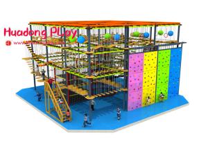 Quality Attractive Indoor Adventure Playground Professional With CAD Instruction wholesale