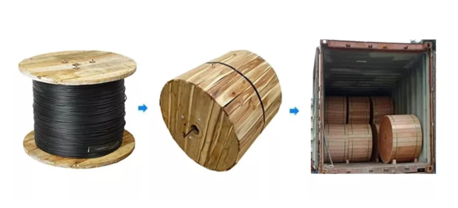 1/2/4/8 Core Fiber Optic Indoor/Outdoor FTTH Drop Cable for High Capacity Network